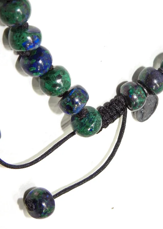 Chrysocolla, Malachite & Azurite Bracelet