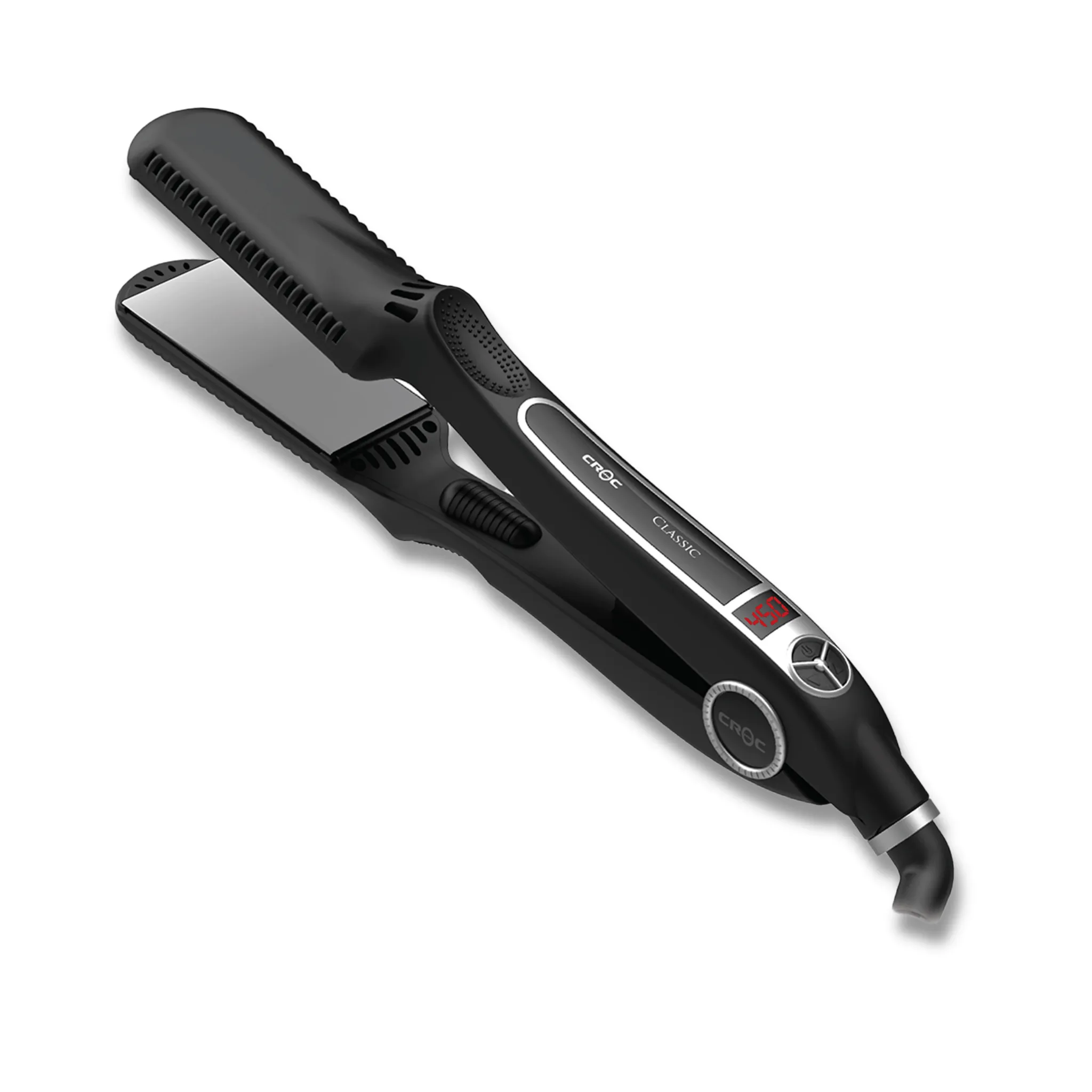 Classic Silver Titanium Flat Iron 1.5"