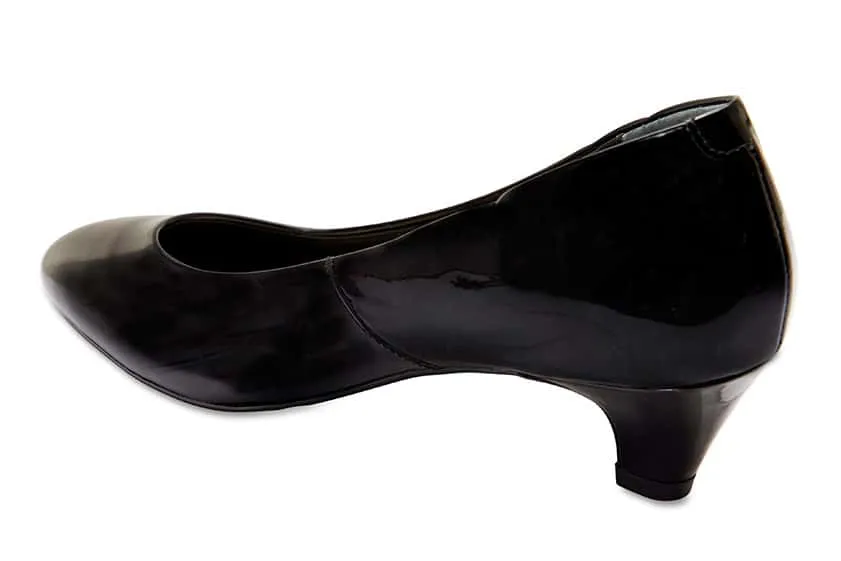 Colette Heel in Black Patent