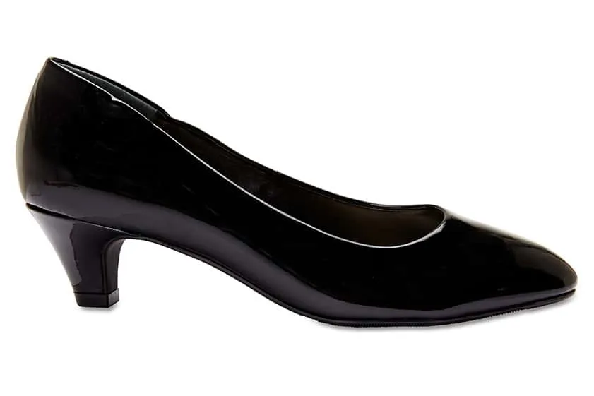 Colette Heel in Black Patent