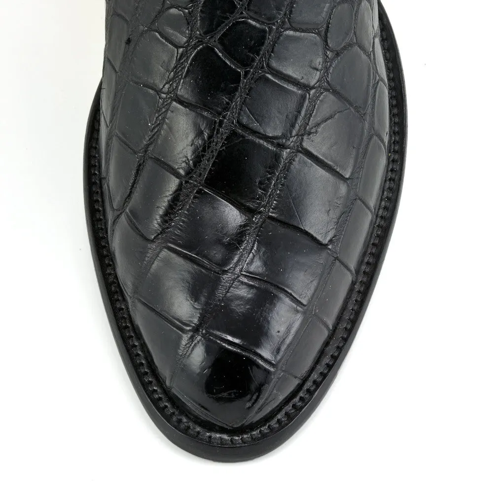 Crocodile Full 12" Round Toe