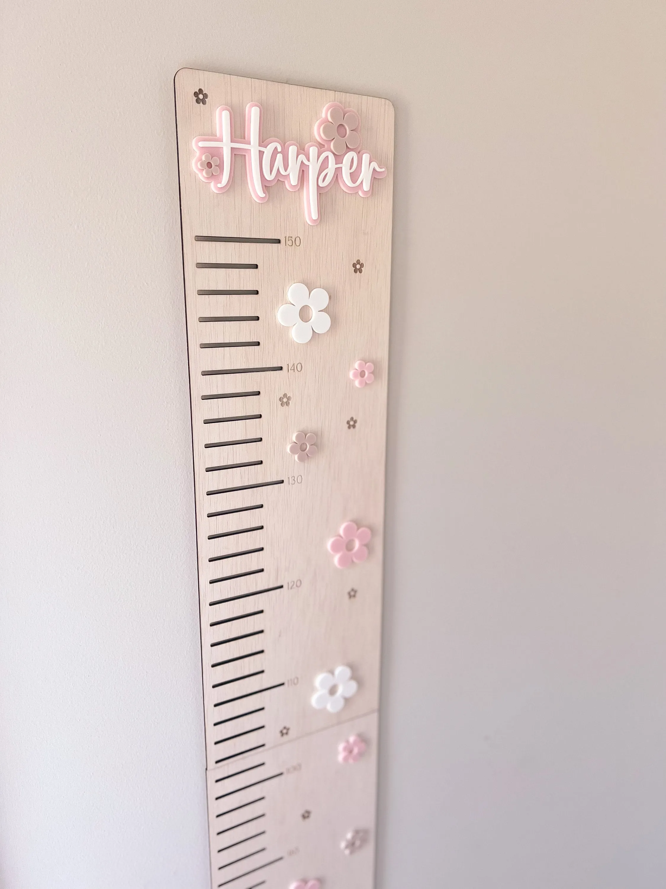 Custom Height Chart - Daisy