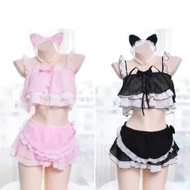 Cute cat two piece set PL50414