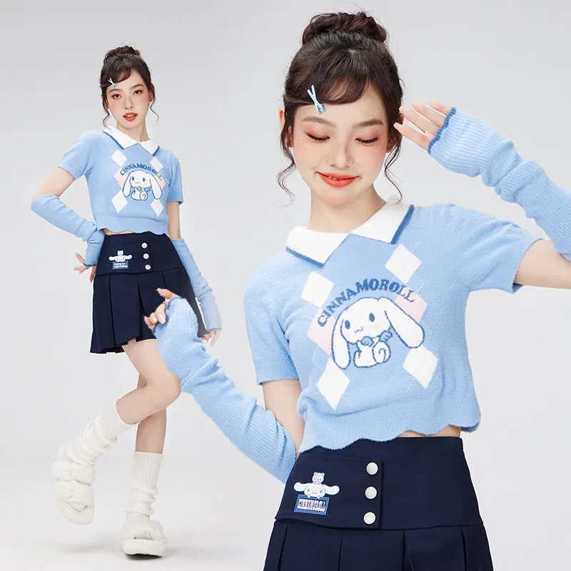 Cute Cropped Sweater PL52919