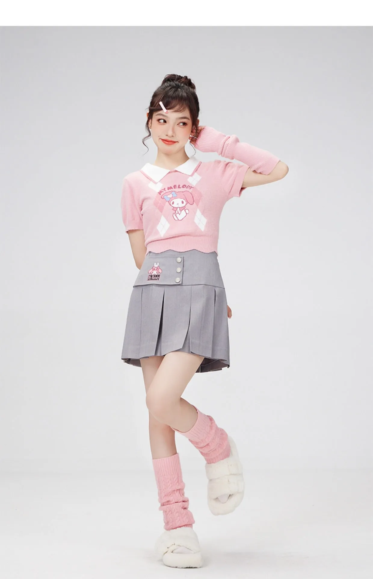 Cute Cropped Sweater PL52919