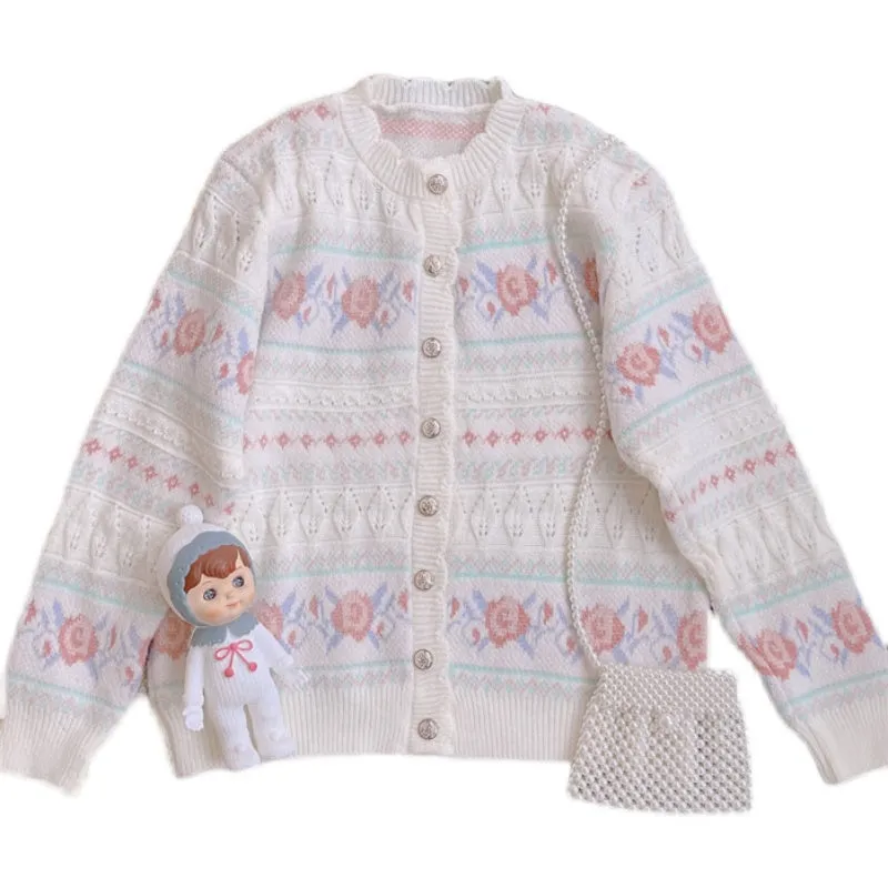 Cute knitted cardigan PL51982