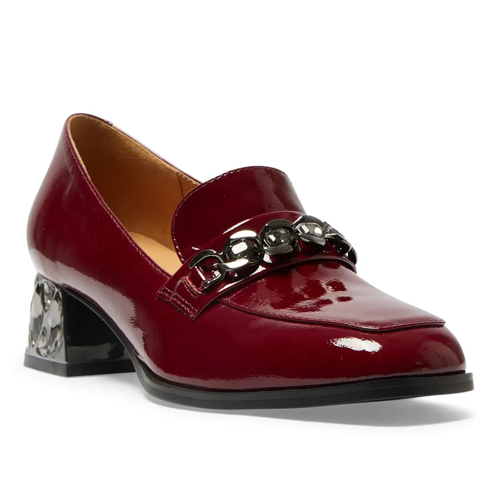 Dante Loafer in Red Patent