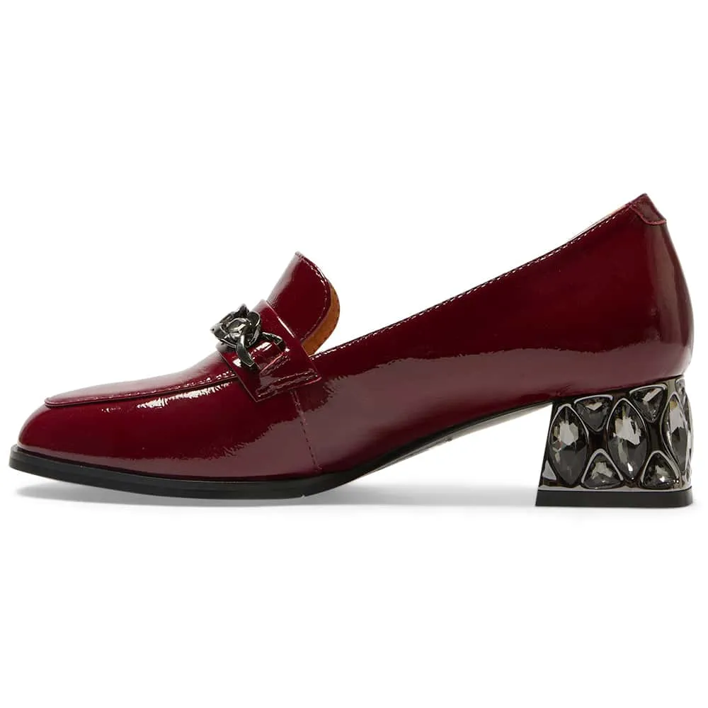 Dante Loafer in Red Patent