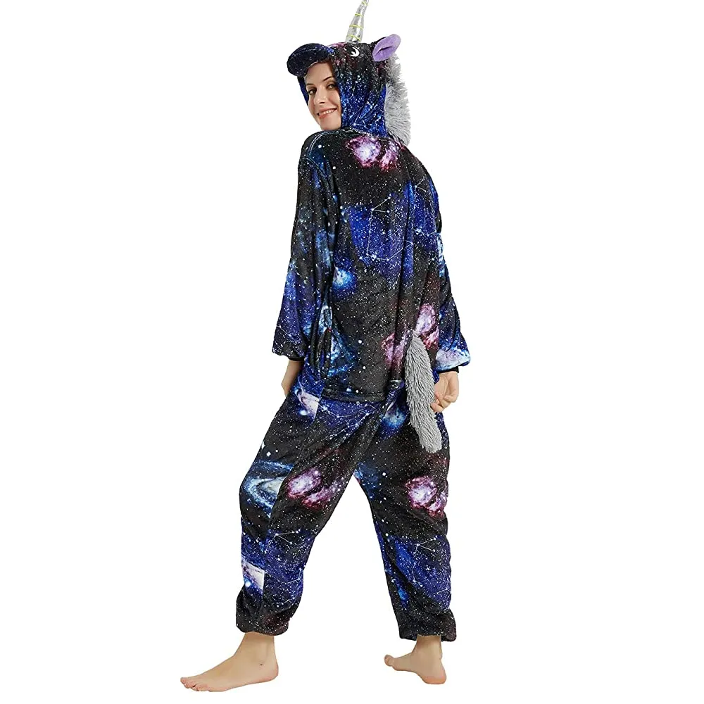 Dark Galaxy Unicorn Adult Onesie