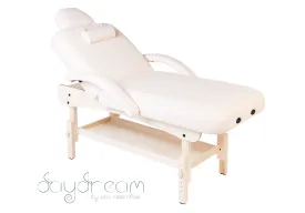 DAYDREAM 2-SECTION HEIGHT ADJUSTABLE WOODEN TREATMENT COUCH