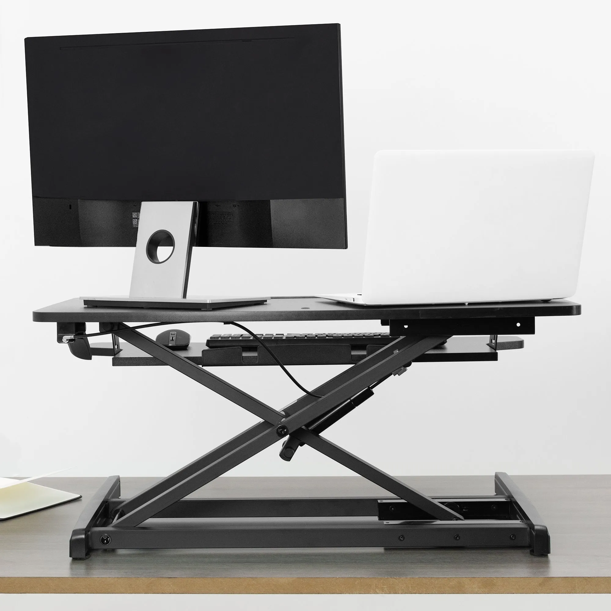 Desk Converter Workstation with Adjustable Height (33")