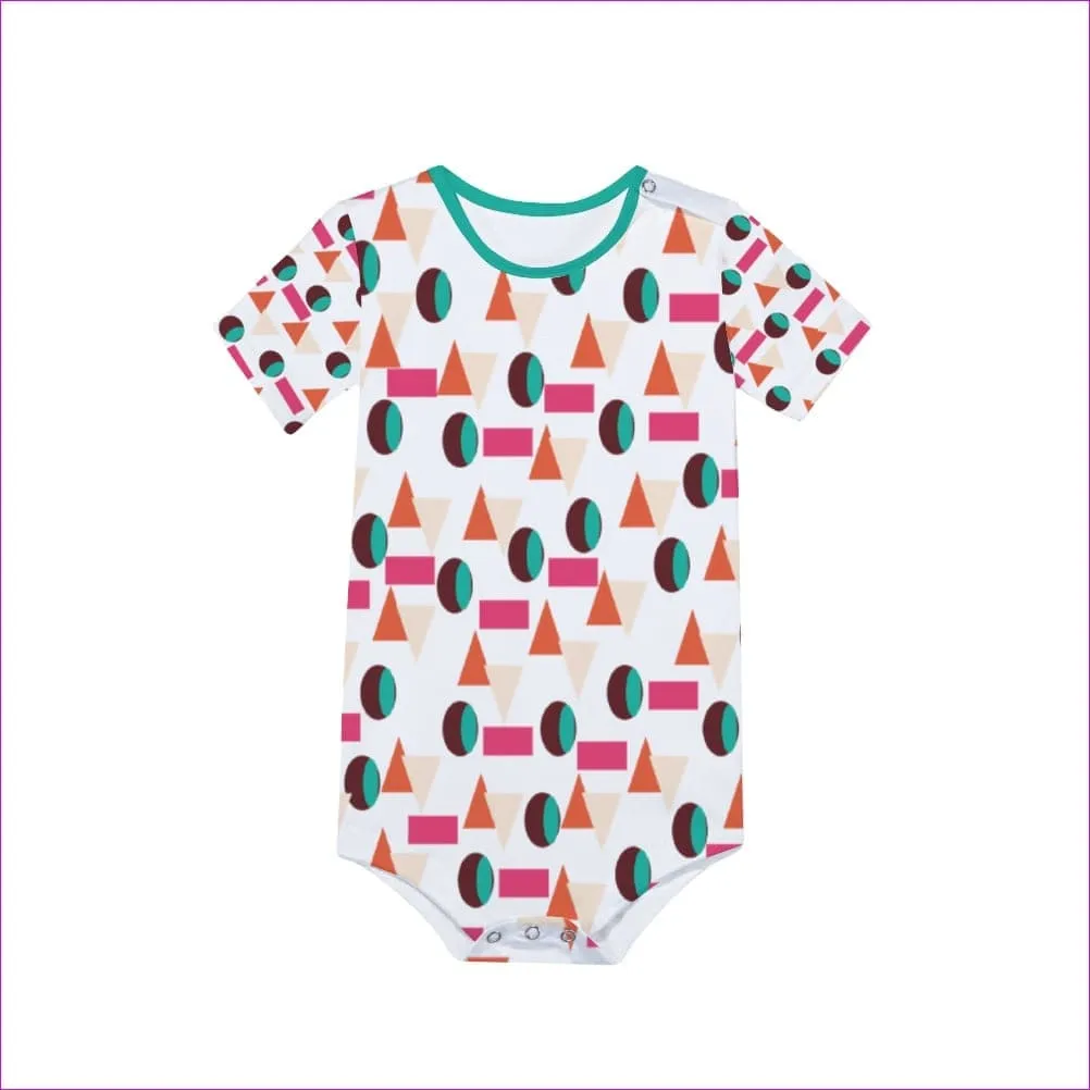 Disco Baby's Short Sleeve Romper