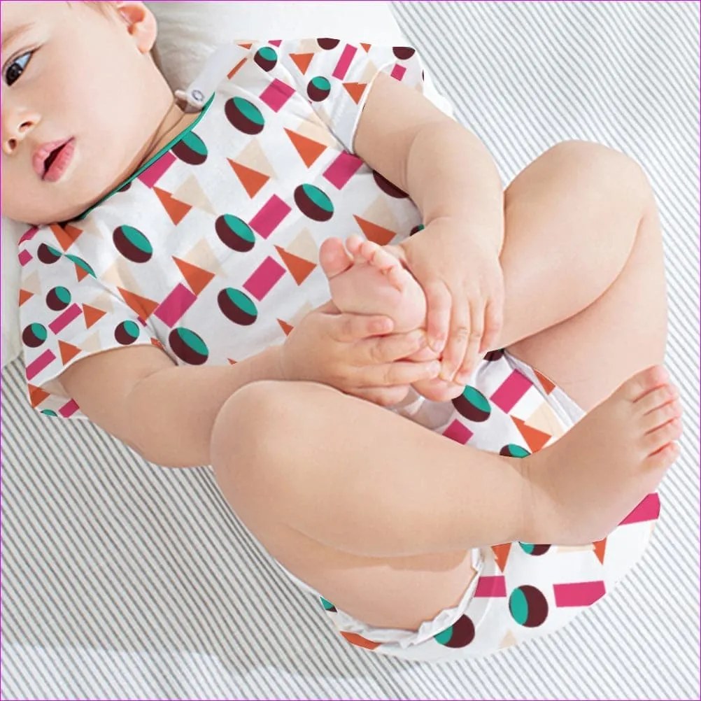 Disco Baby's Short Sleeve Romper