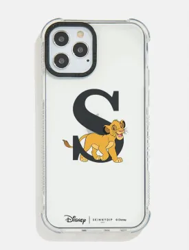 Disney Classic Alphabet 'S' Shock iPhone Case