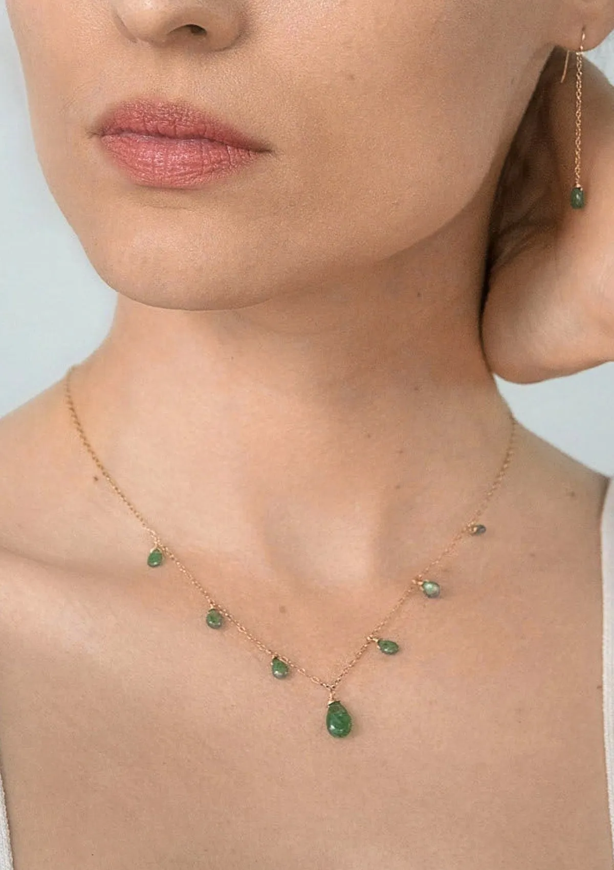 Emerald Princess Necklace