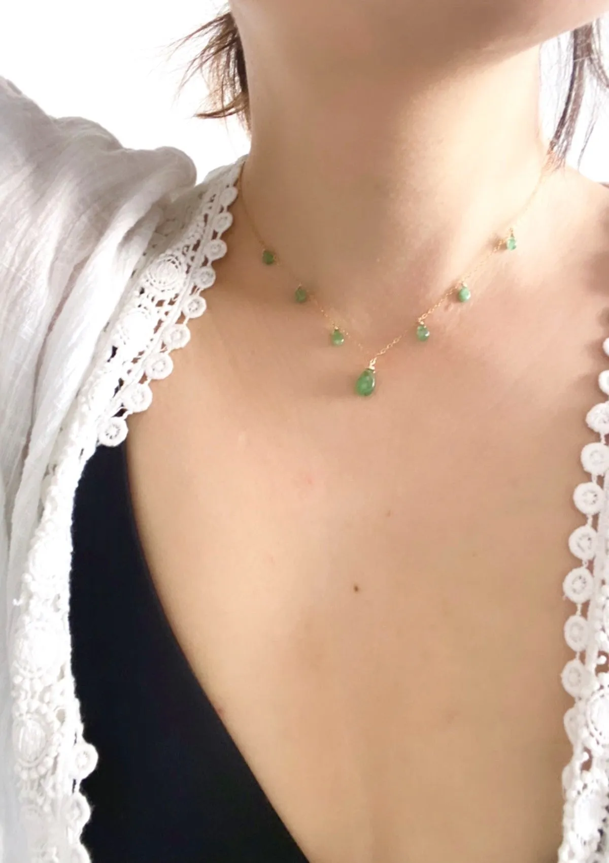 Emerald Princess Necklace