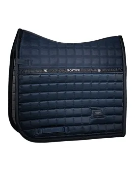 EQUESTRIAN STOCKHOLM SPORTIVE NAVY DRESSAGE PAD