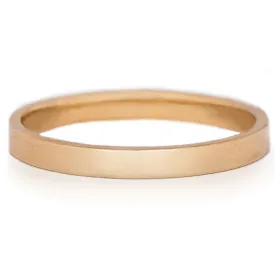 Flat Gold Band