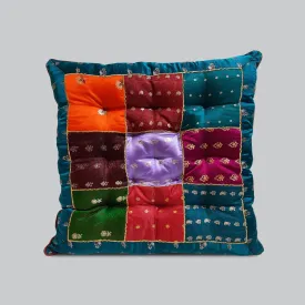 Floor Cushion (Assorted Colour & Design) - 20 in x 20 in