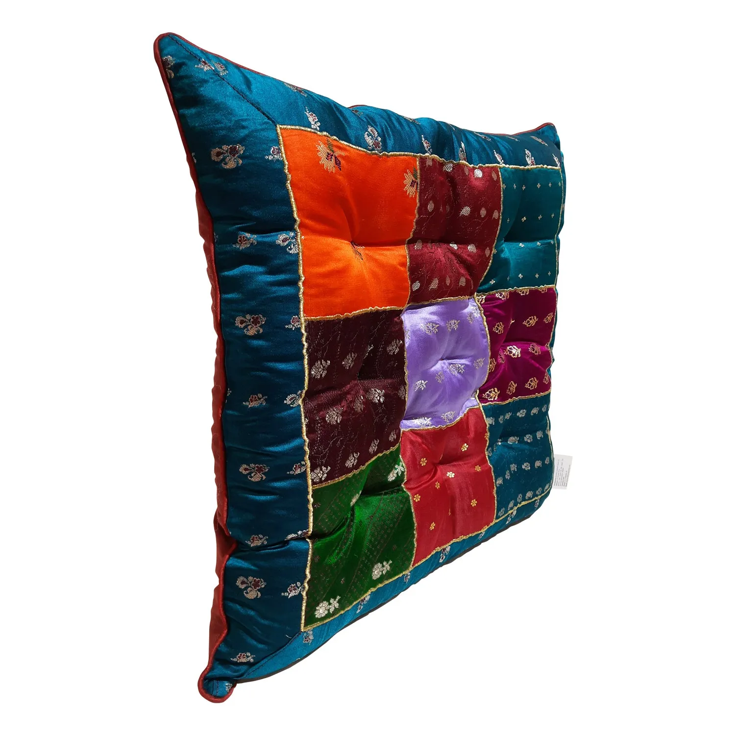 Floor Cushion (Assorted Colour & Design) - 20 in x 20 in