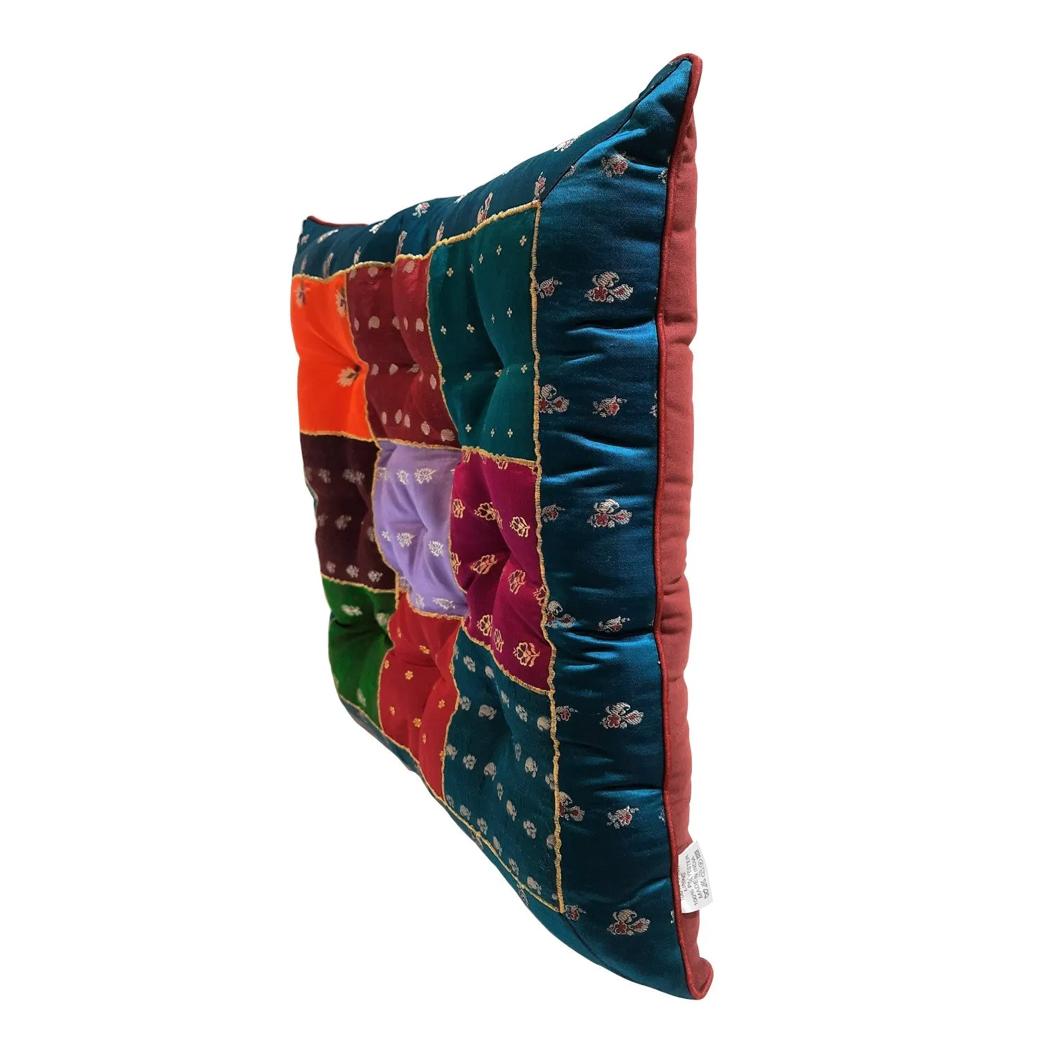 Floor Cushion (Assorted Colour & Design) - 20 in x 20 in