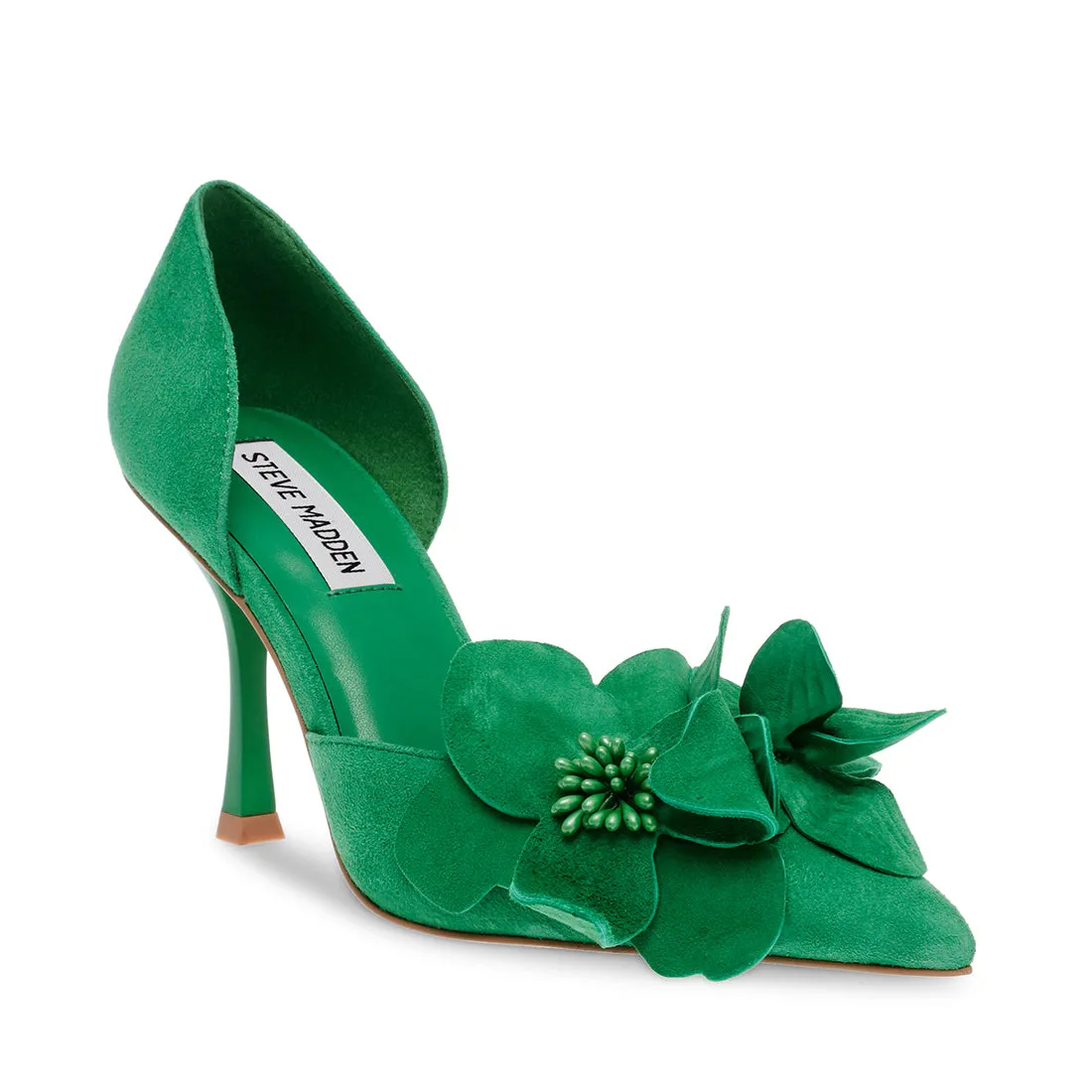 FLORENTINA GREEN SUEDE