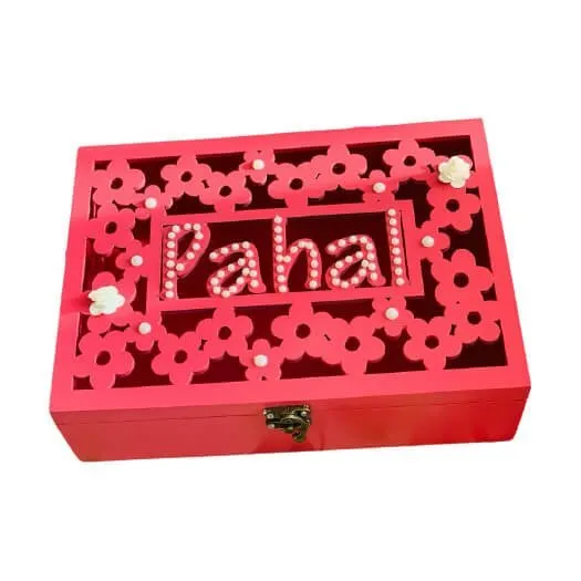 Flower Power Keepsake Storage Box