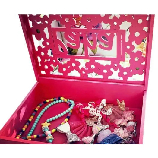 Flower Power Keepsake Storage Box