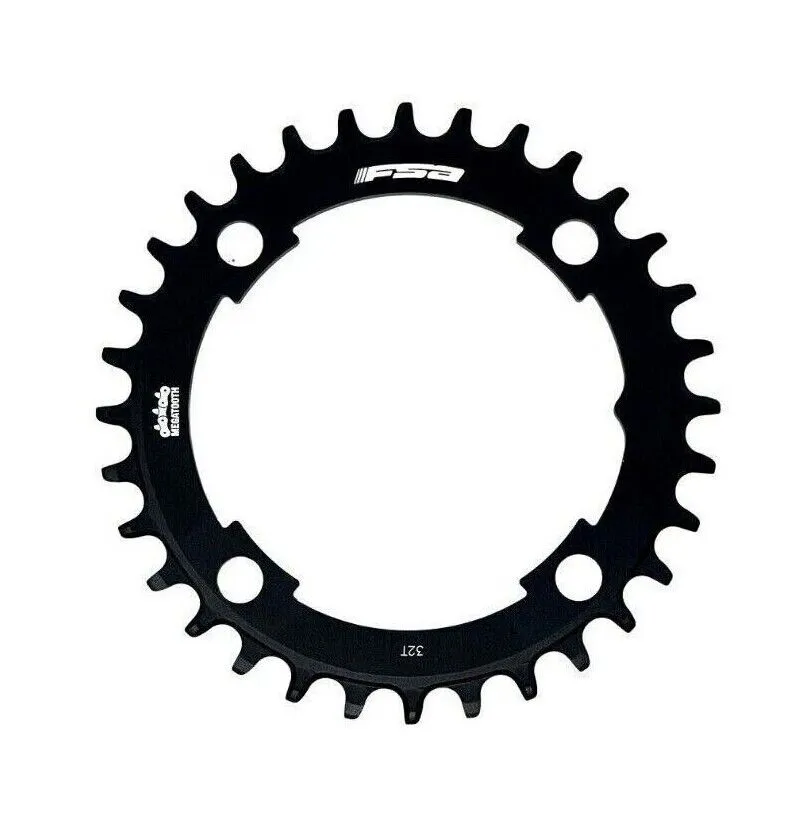 FSA Megatooth MTB Chainring - 104mm BCD - Black