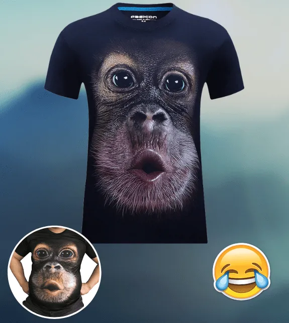 Funny Monkey Magic Tee