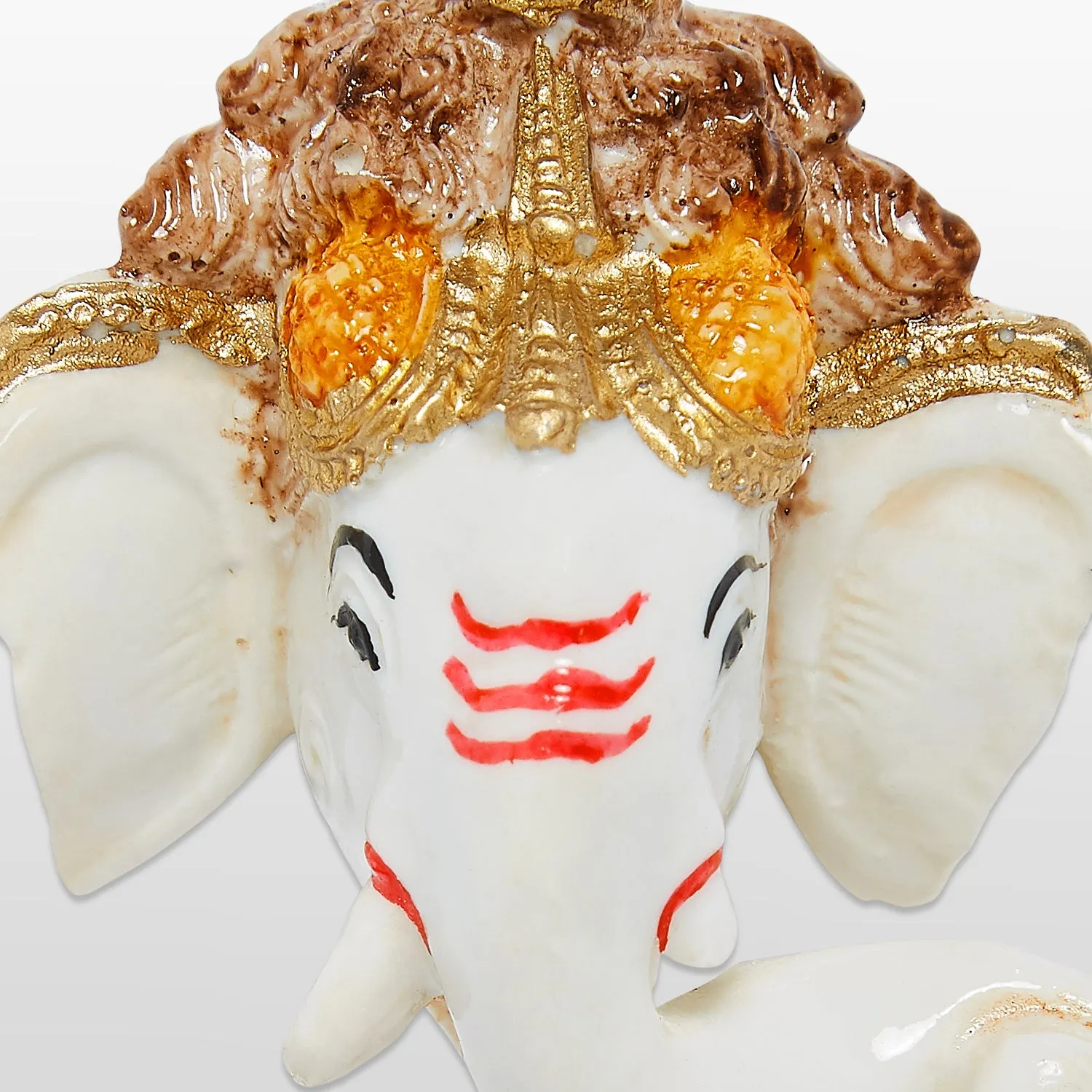 Ganesha Face Fridge Magnet in Rubber