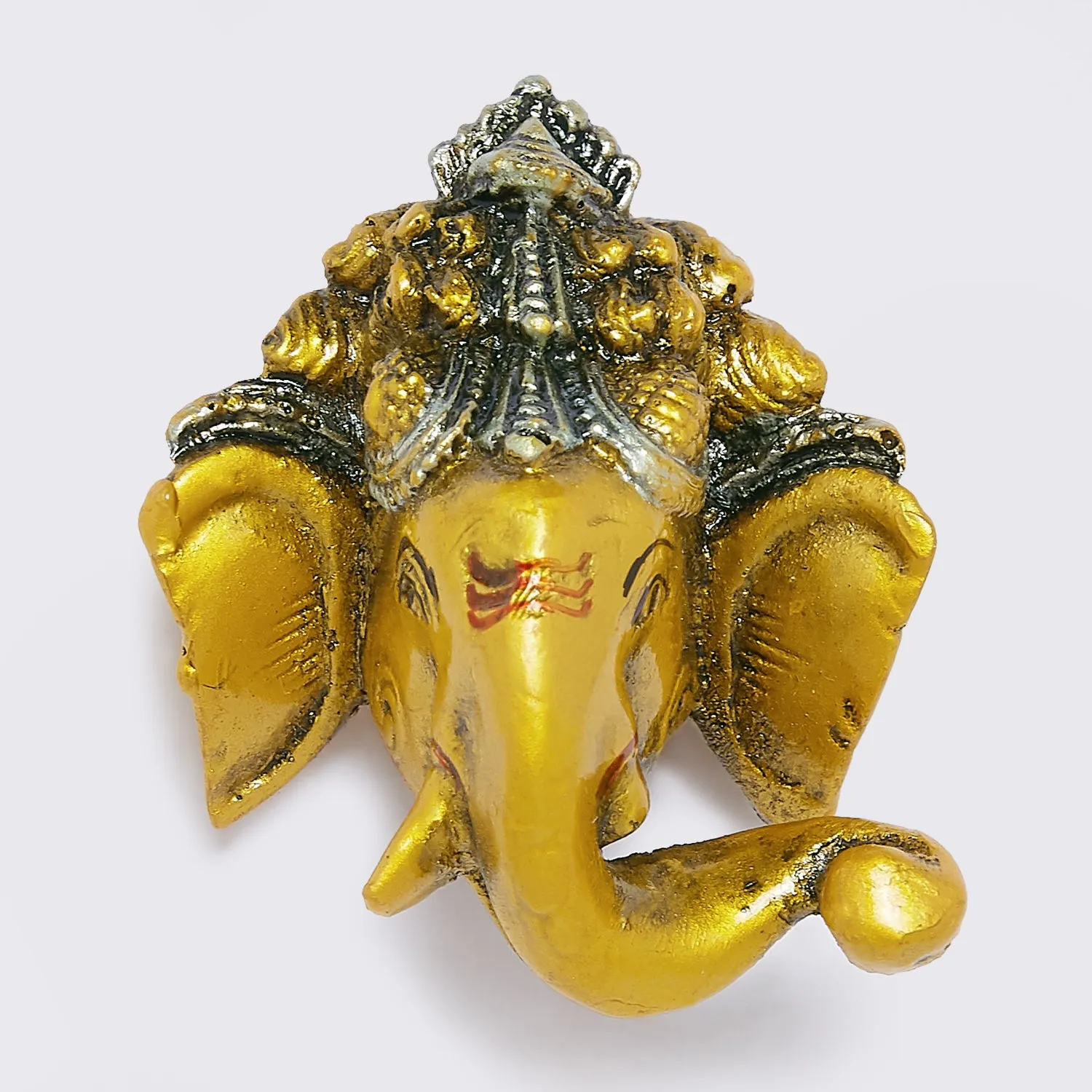 Ganesha Gold Fridge Magnet in Rubber