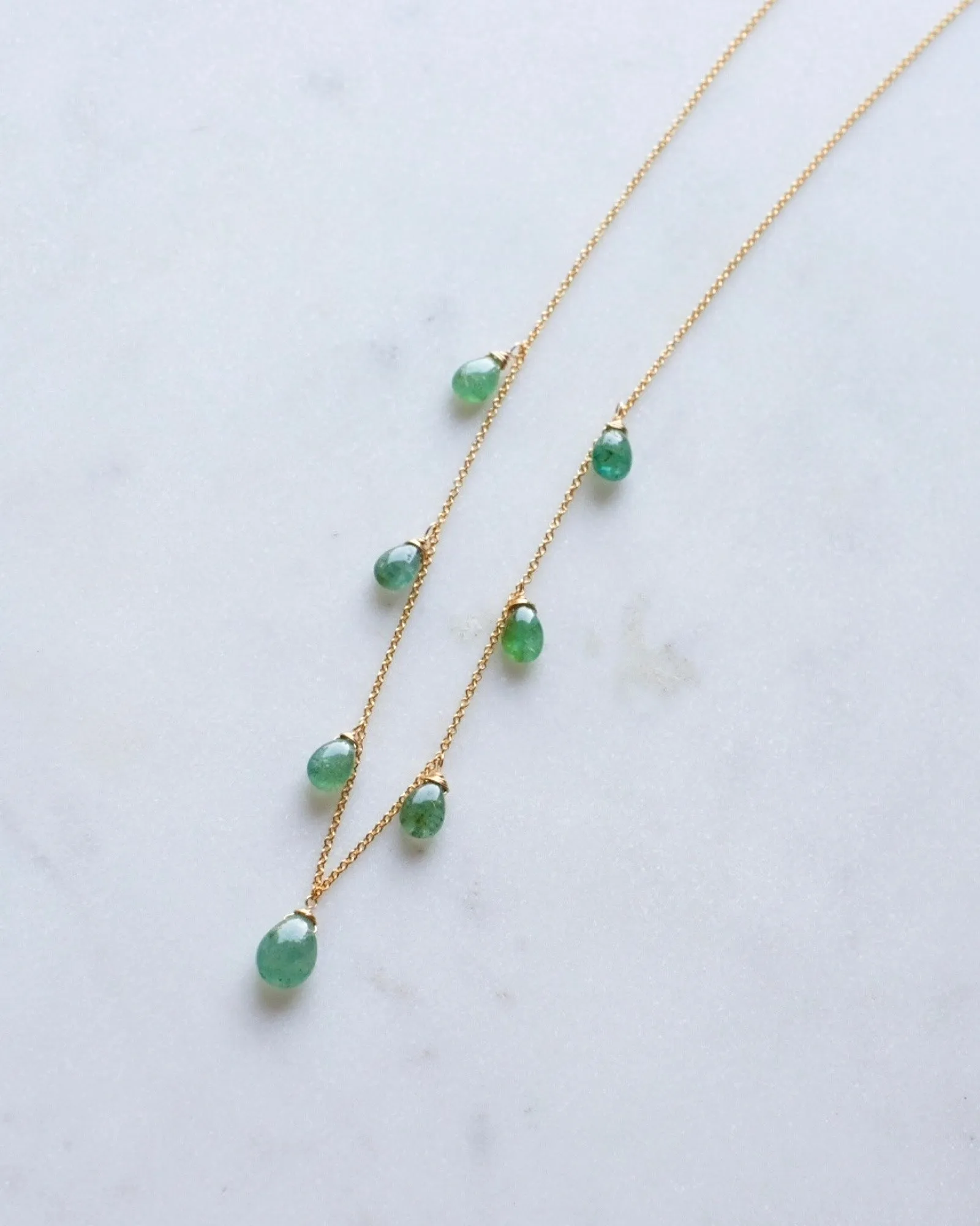 Gorgeous Emerald princess necklace