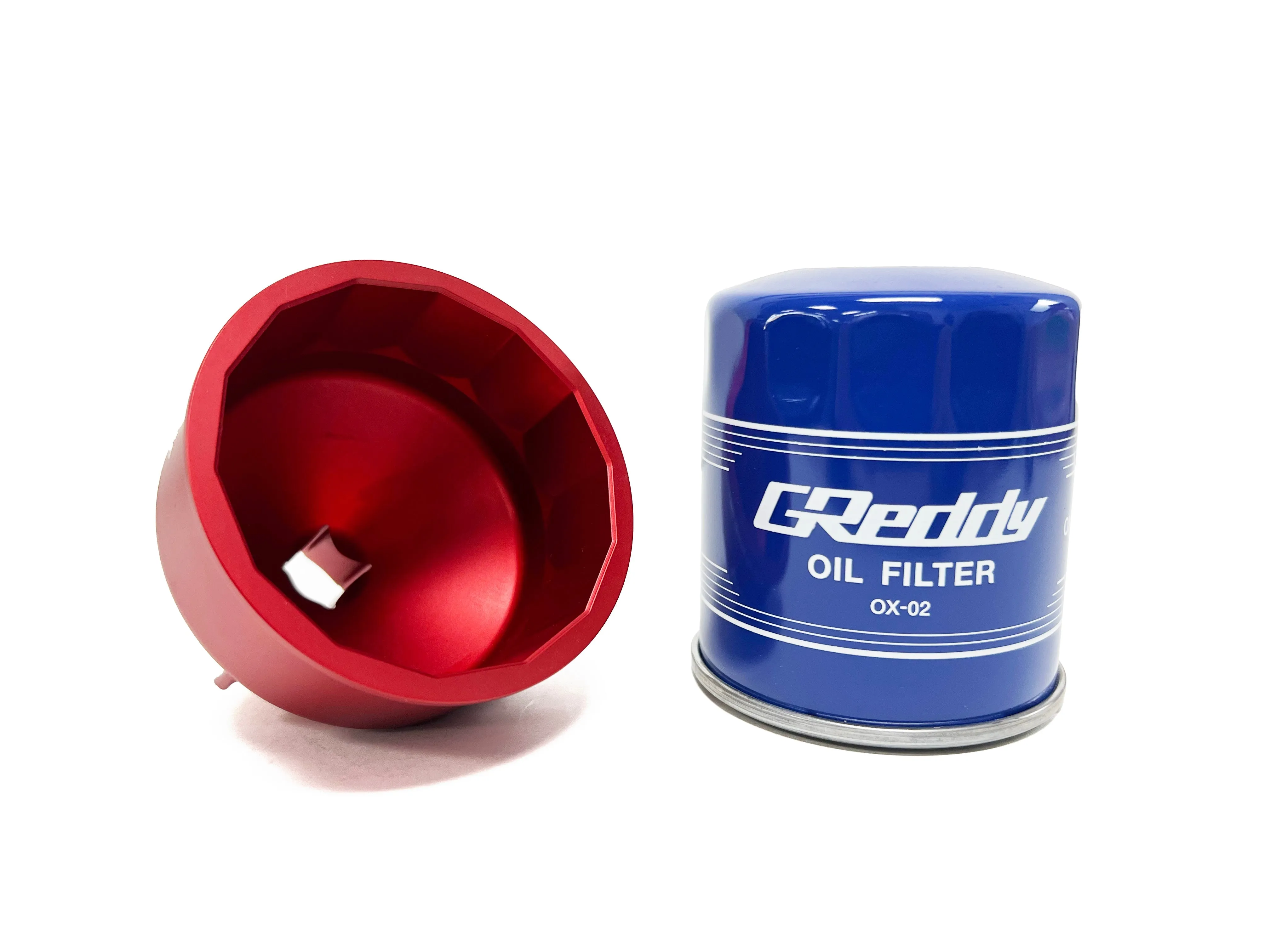 GReddy X Motul Aluminum Funnel / Oil Filter Removal Tool & GReddy Sports Oil Filter Set(s)