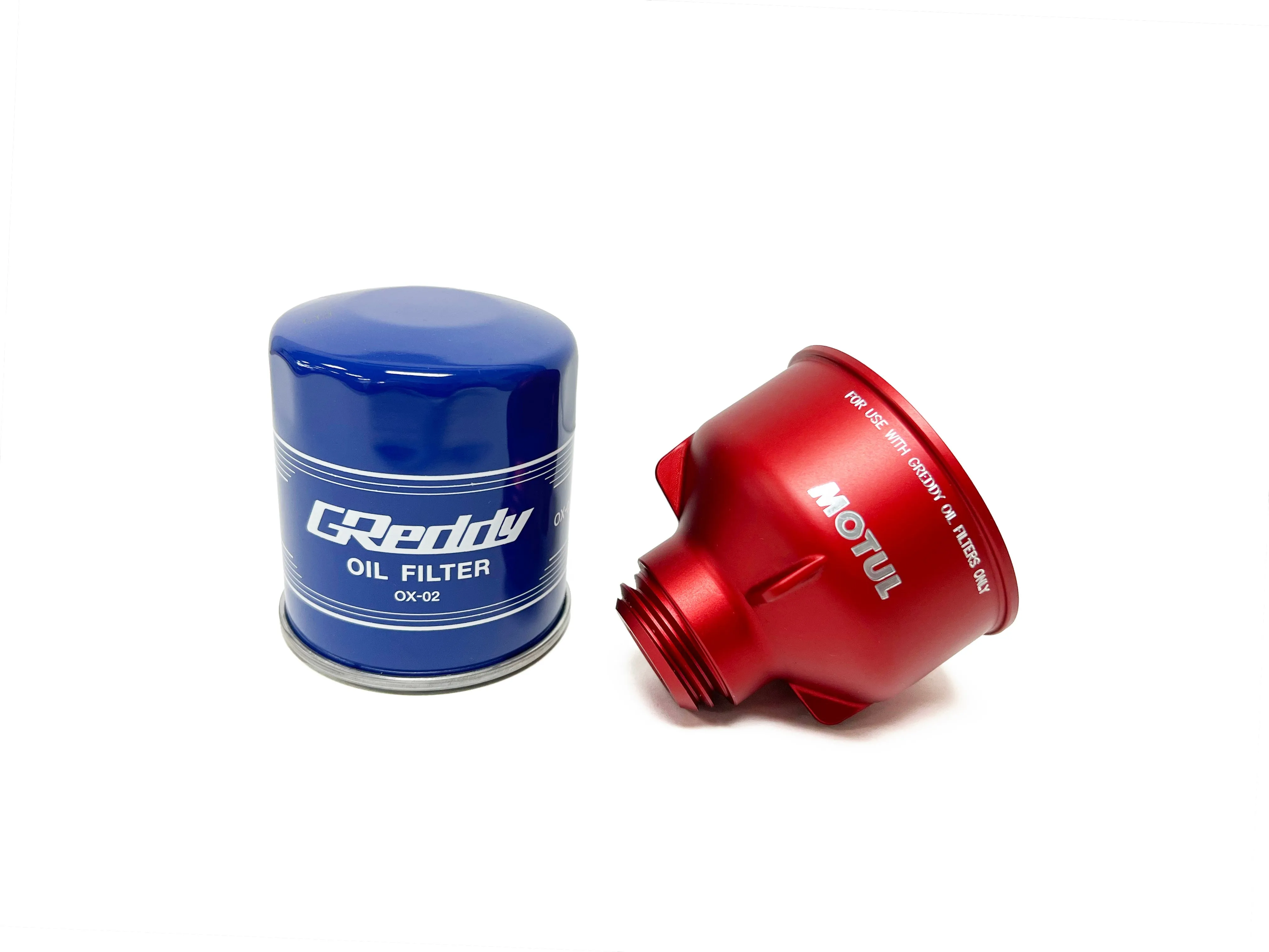 GReddy X Motul Aluminum Funnel / Oil Filter Removal Tool & GReddy Sports Oil Filter Set(s)