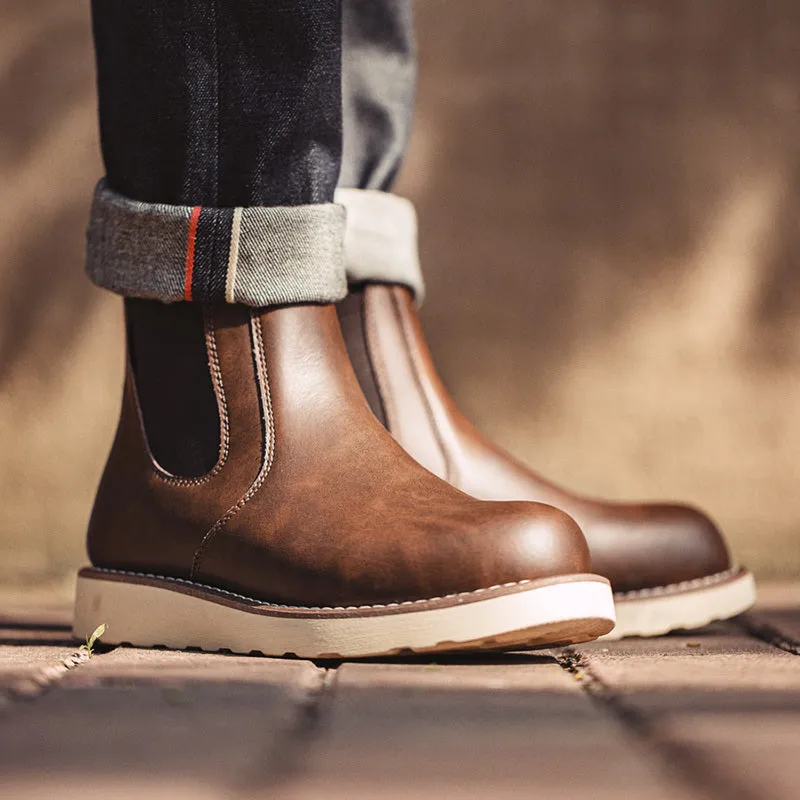 High-top Retro Workwear Dr Martens Boots