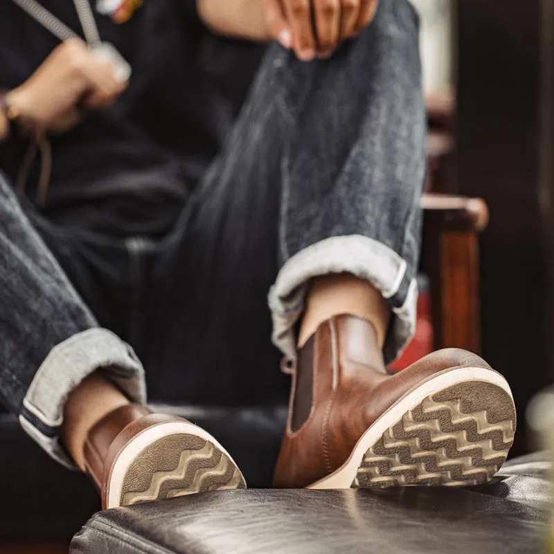 High-top Retro Workwear Dr Martens Boots