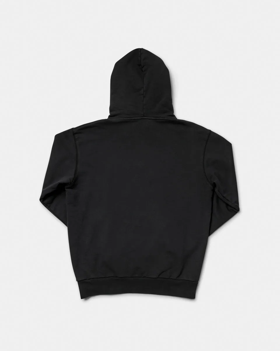 #HOODIE CLASSIC LOGO BLACK