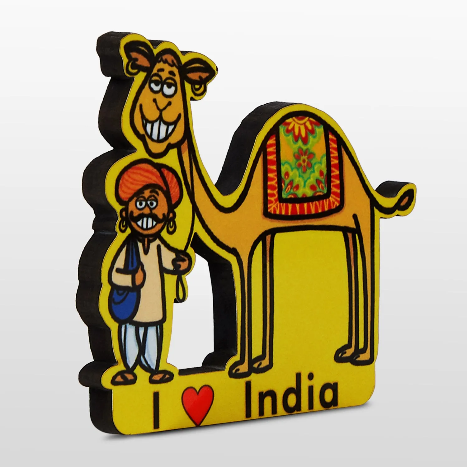 Indian Camel Fridge Magnet in MDF