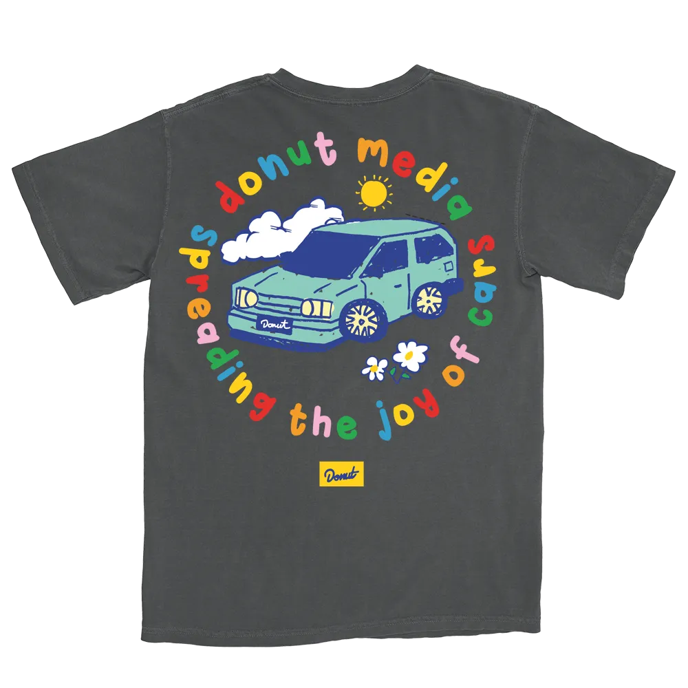 Joy Of Cars T-Shirt - Black