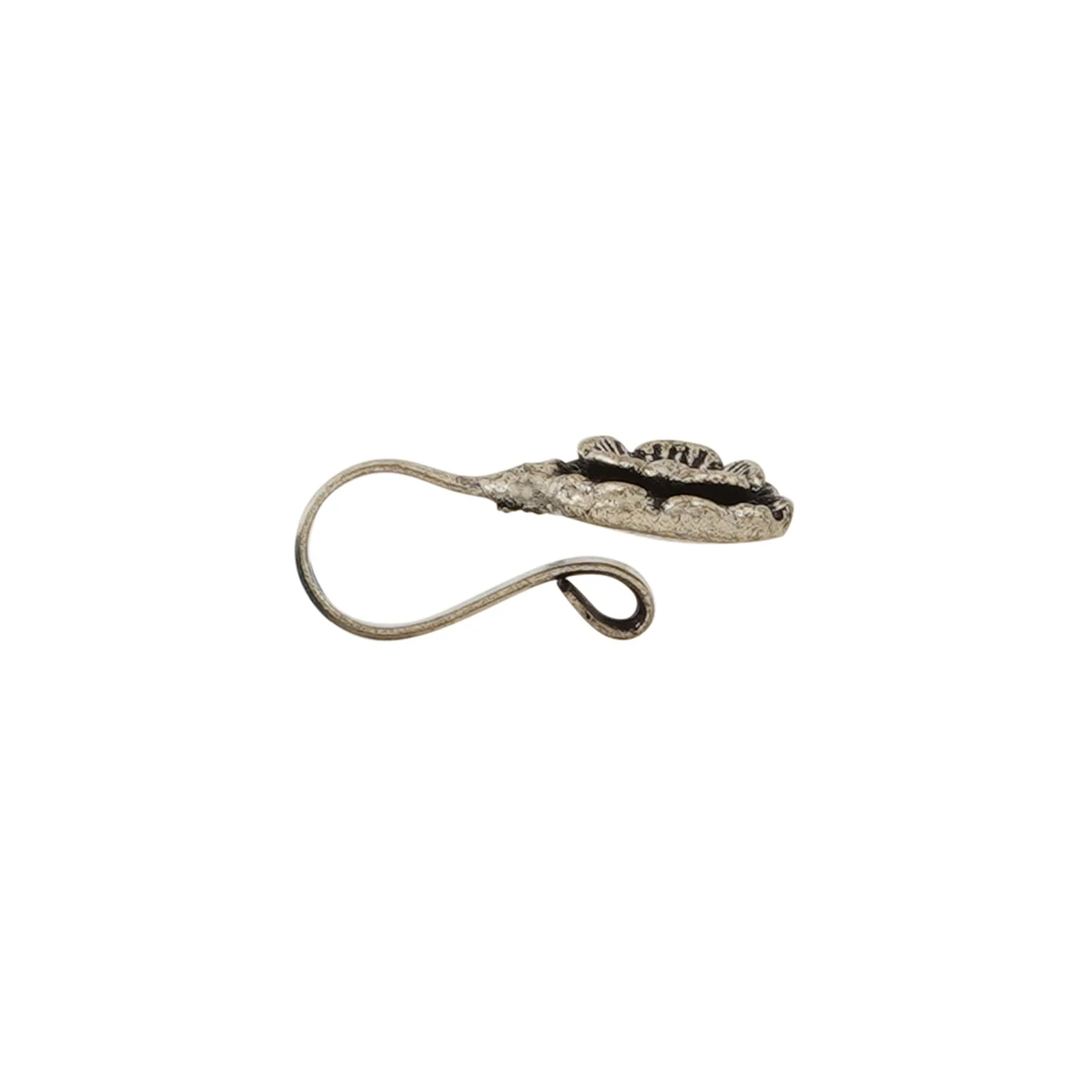 Kusum Silver Oxidised Nose Pin