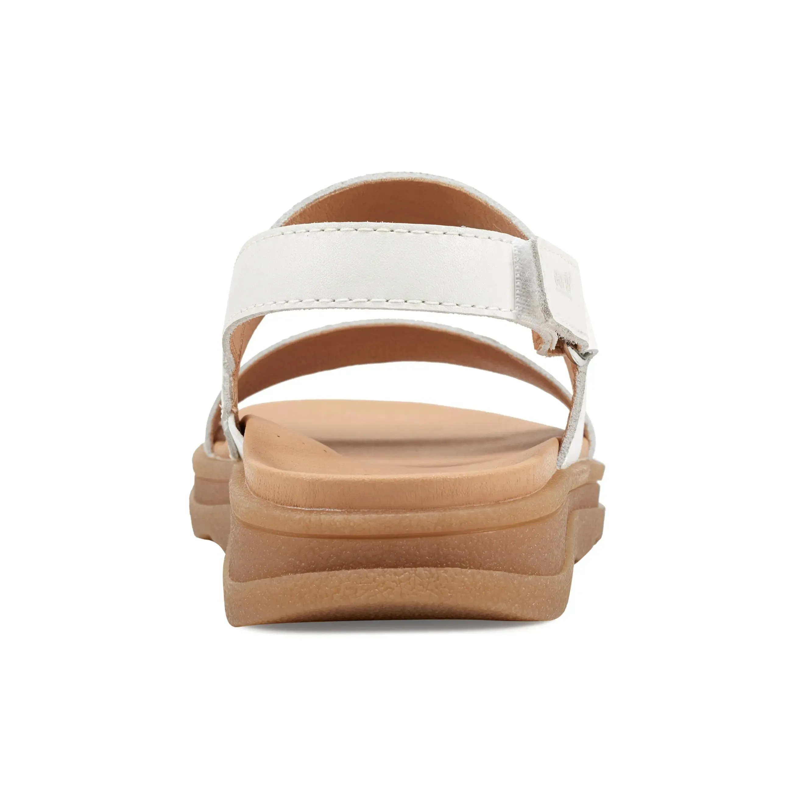 Leah Round Toe Strappy Casual Flat Sandals