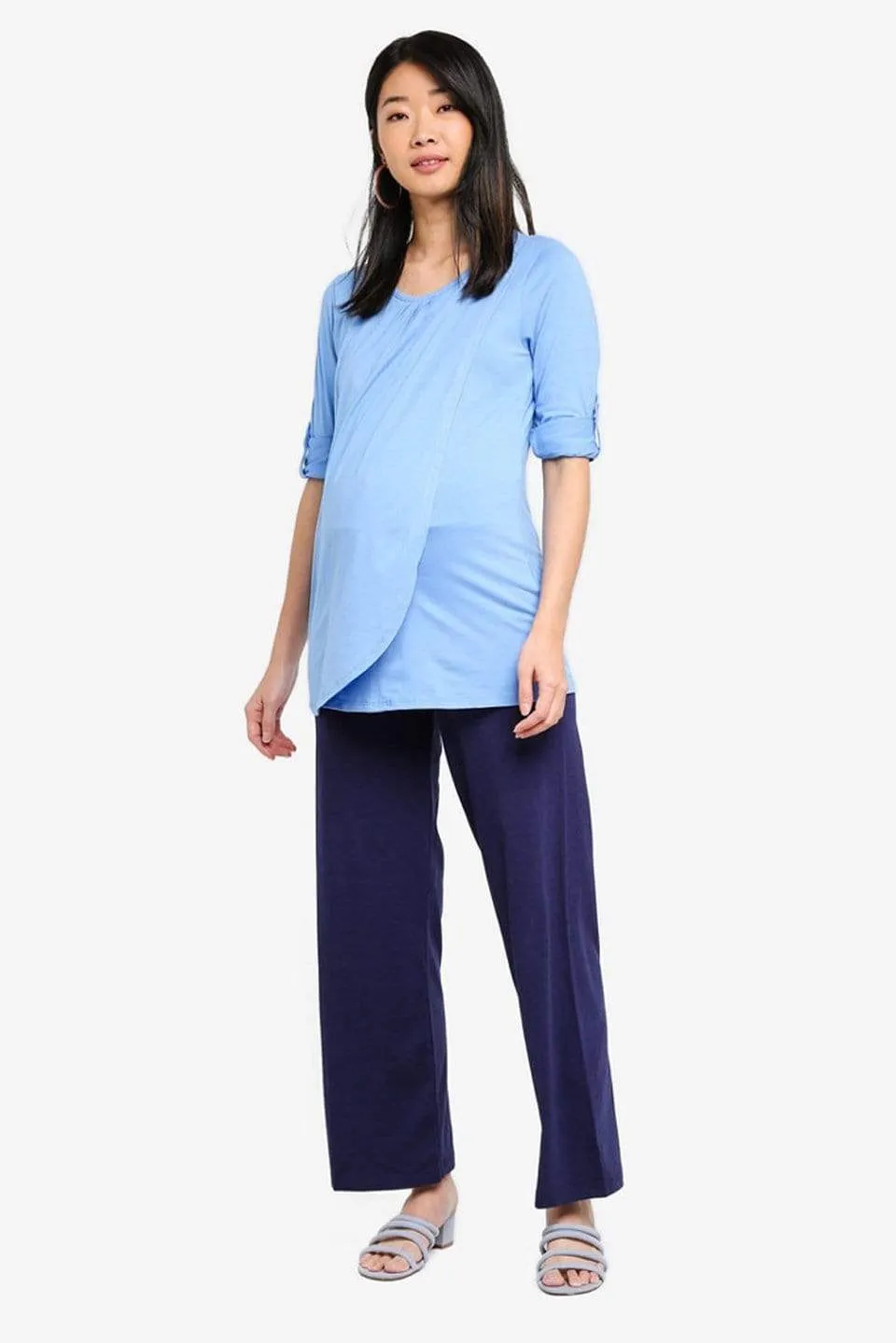 Long Sleeves Abena Top Perry | Spring Maternity