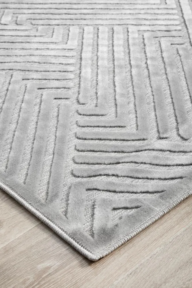 Miami Silver Rug