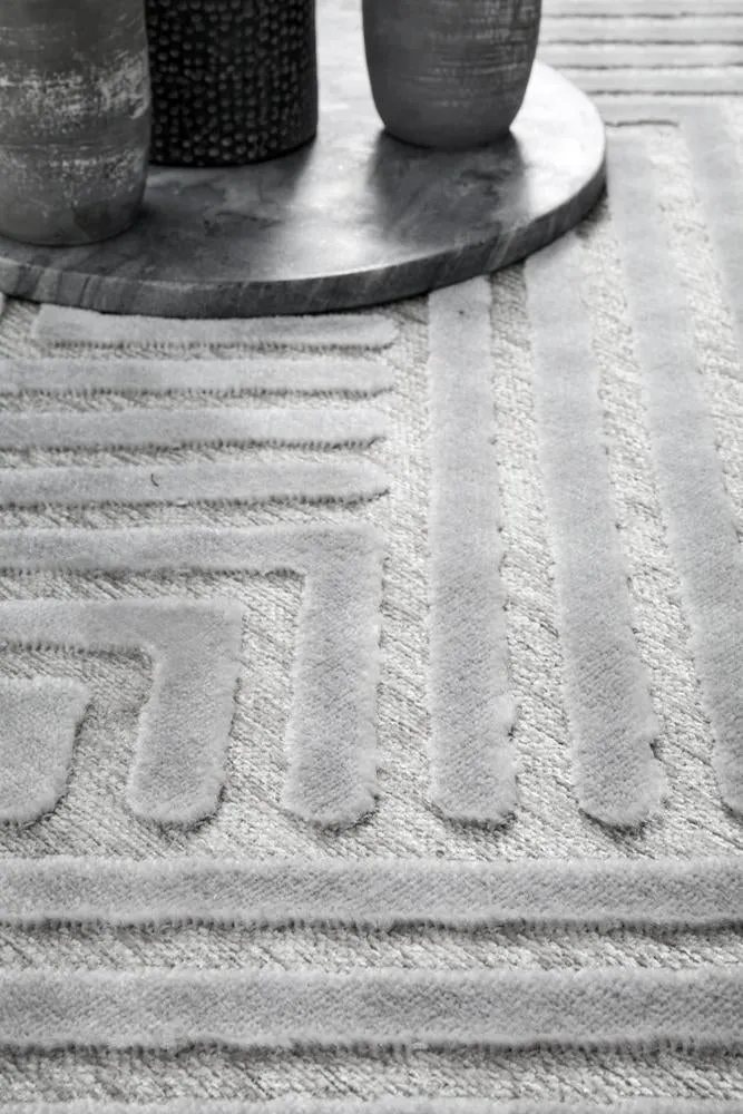 Miami Silver Rug