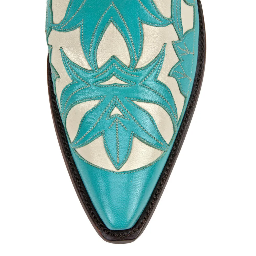 Monet 12" - Turquoise/Bone