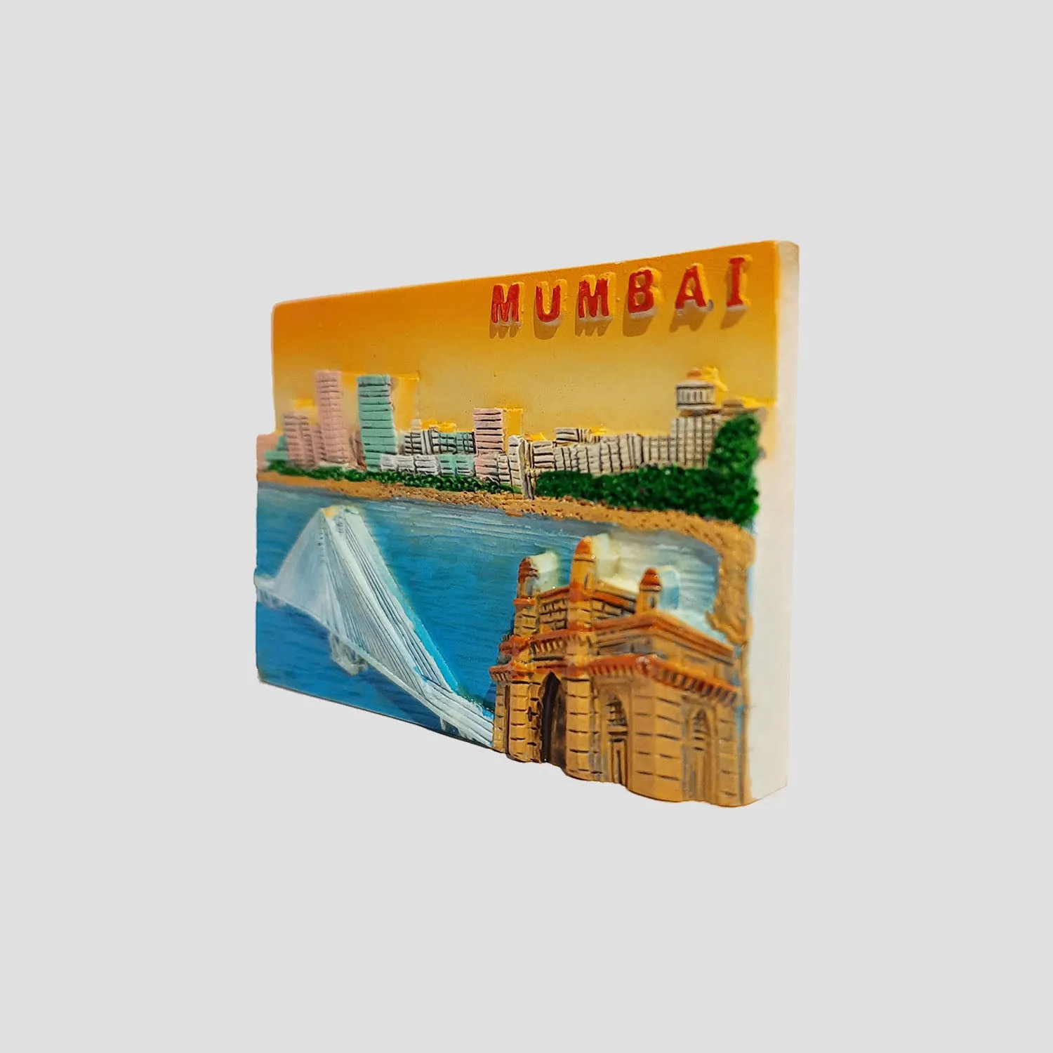 Mumbai Mix Fridge Magnet in Resin