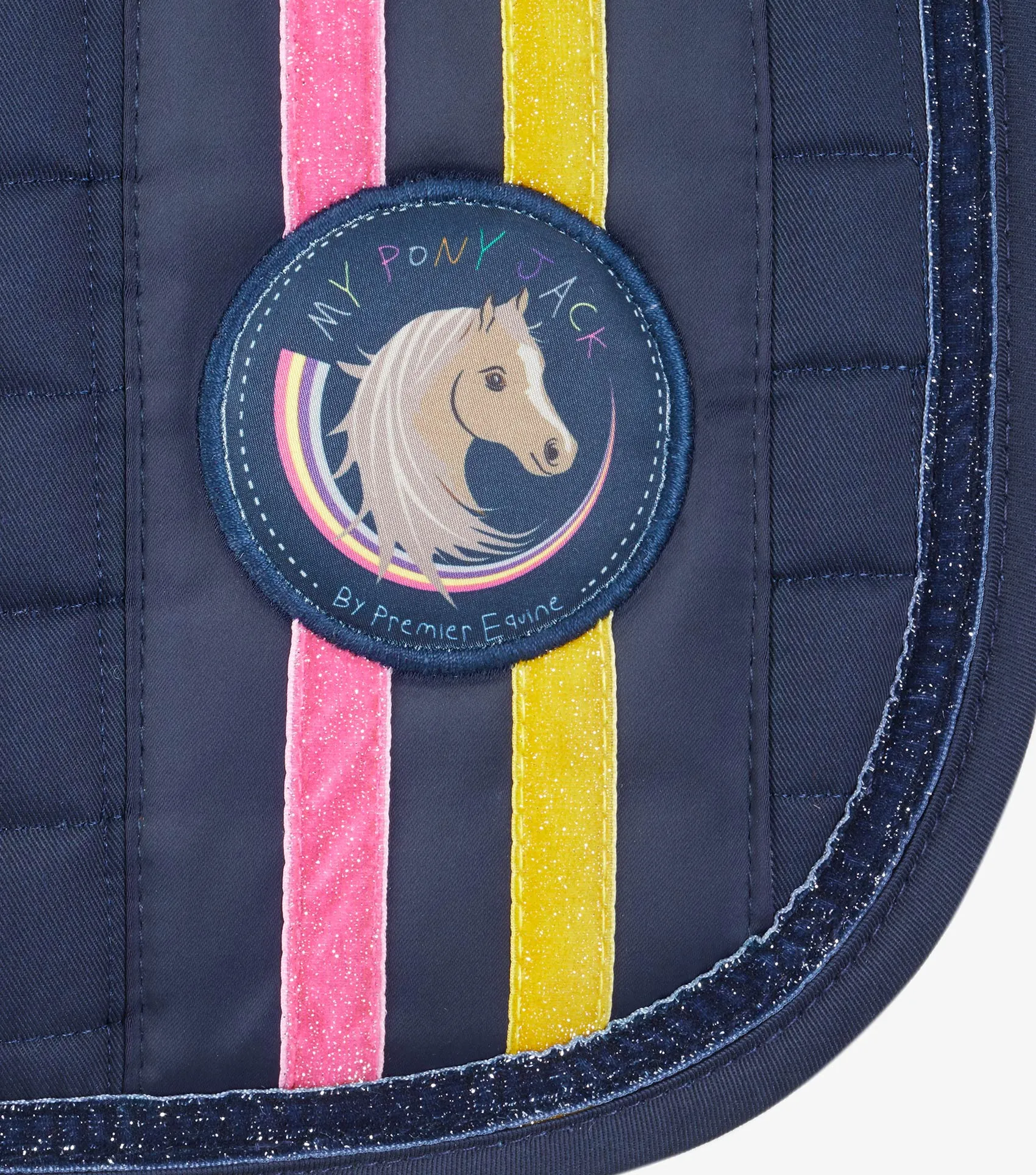 My Pony Jack Saddle Pad (Glitter Navy)