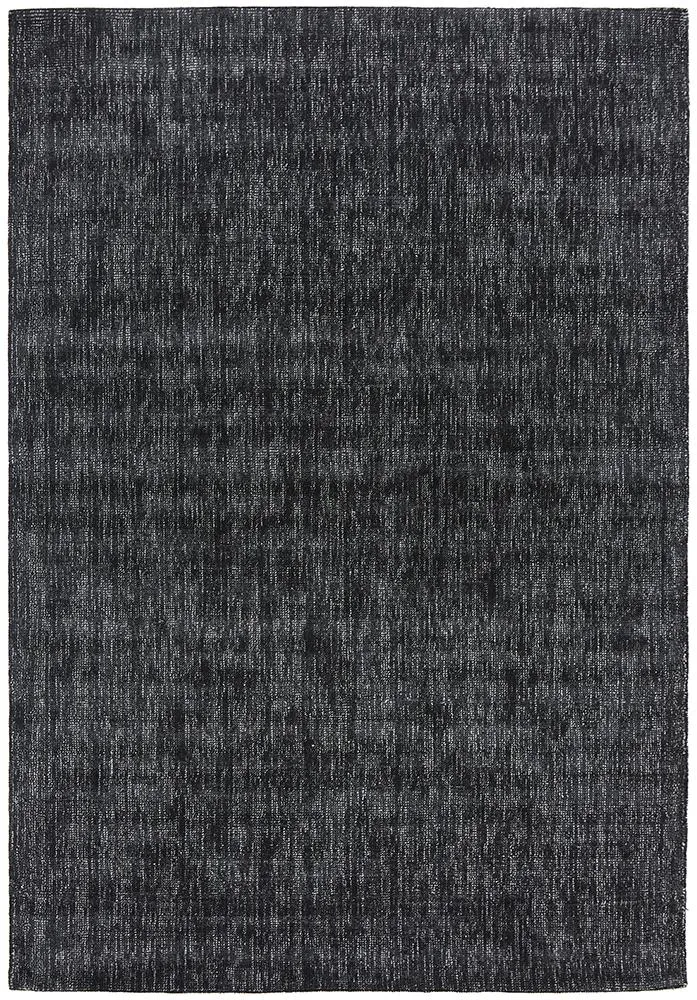 Noir Black Rug