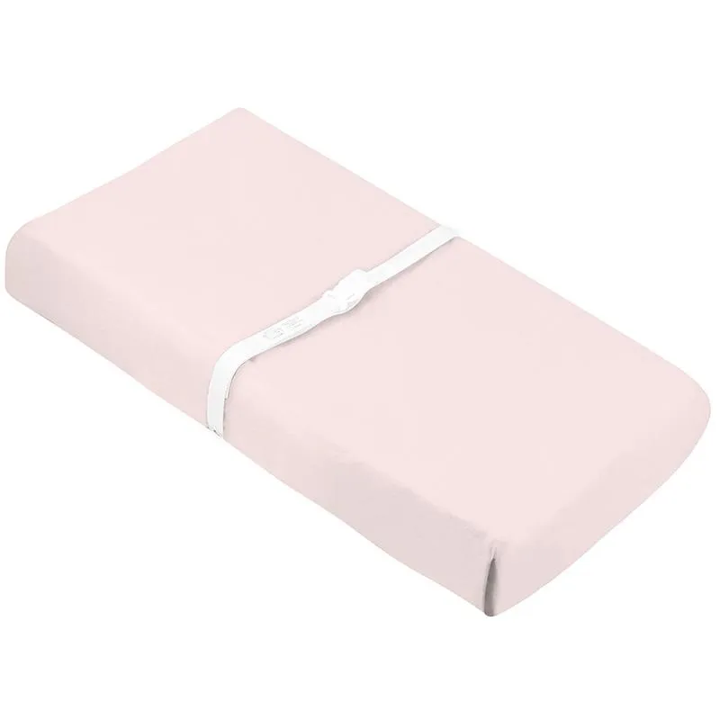 Organic Jersey | Changing Pad Cover w-Slits for Safety Straps